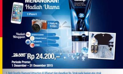 Kontes CloseUp Attraction Alfamart Berhadiah iPhone 6