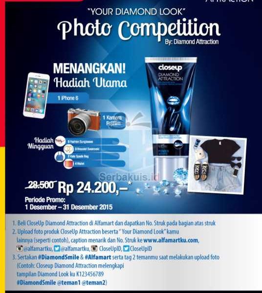 Kontes CloseUp Attraction Alfamart Berhadiah iPhone 6