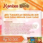 Kontes Kusuka Resolusi 2015 Berhadiah Pulsa 100K