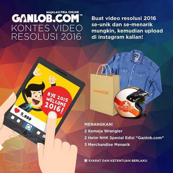 Kontes Video Resolusi 2016 Berhadiah 2 Kemeja Wrangler