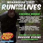 Kuis Berhadiah 20 Tiket Run Your Lives Gratis