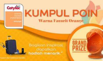 Kumpul Point Warna Oranye Catylac Berhadiah Kursi Keren