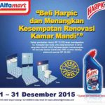 Promo Harpic Alfamart Berhadiah 40 Paket Renovasi Kamar Mandi