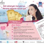 Promo Undian Pixy Alfamart Berhadiah 20 Emas 3 Gram