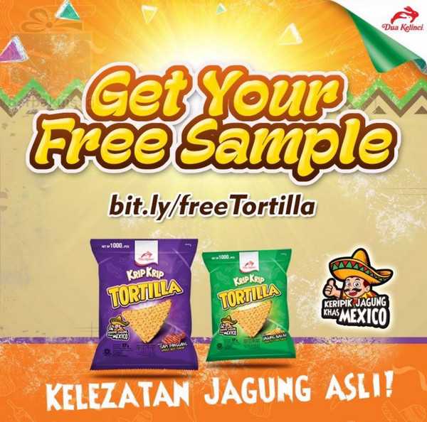 Sample Gratis Produk Krip Krip Tortilla Sample Gratis Produk Krip Krip Tortilla