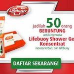 50 Produk Eksklusif Lifebuoy Shower Gel Konsentrat GRATIS