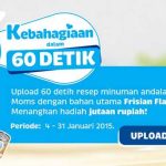 Kontes Bahagia 60 Detik Berhadiah Uang 25 Juta