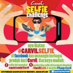Kontes Carvil Selfie Berhadiah 1 Produk Setiap Minggunya