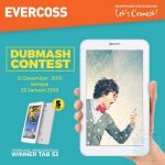 Kontes Dubsmash Berhadiah 5 Tablet Evercoss Tab S3