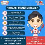 Kontes Kreasi Menu Si Kecil Berhadiah Voucher Belanja Jutaan Rupiah