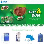 Promo MILO Lucky Game Berhadiah SAMSUNG Galaxy Tab 3V