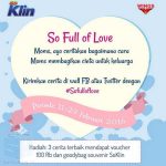 Kontes Cerita So Full Of Love Berhadiah Voucher 300K + Souvenir SoKlin