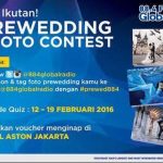 Kontes Foto Prewedding Berhadiah Voucher Hotel Aston Jakarta