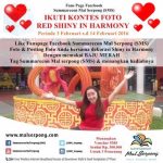 Kontes Foto Red Shiny In Harmony Berhadiah Voucher 900K