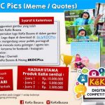 Kontes KDC Pics Berhadiah Produk Keke Busana Total 17,5 Juta