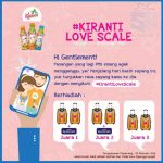 Kontes Kiranti Love Scale Berhadiah Voucher & Koper Couple