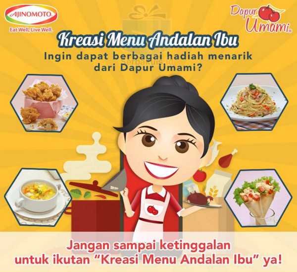 Kontes Kreasi Menu Andalan Ibu Berhadiah Presto Blender 