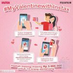 Kontes My Valentine With Instax Berhadiah Total 45 Juta