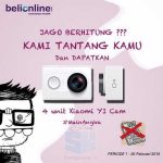 Kuis Main Angka Belionline Berhadiah 4 Xiaomi Yi Cam Gratis