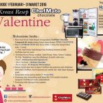 Lomba Kreasi Resep Valentine Chefmate Berhadiah Kulkas