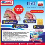 Promo Paseo Alfamart Berhadiah Uang 54 Juta Rupiah