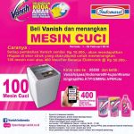 Promo Undian Vanish Indomaret Berhadiah 100 Mesin Cuci Gratis