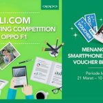 Kontes Blog Blibli Berhadiah 3 Smartphone OPPO F1
