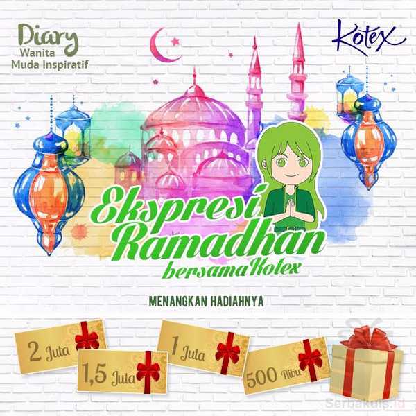 Kontes Kotex Ekspresiku Berhadiah Voucher Belanja 5 Juta Rupiah