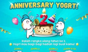 Kuis Ulang Tahun Yogrt 2nd Berhadiah Xiaomi Redmi Note 3 Pro 16 GB