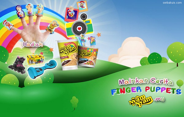 Finger Puppets Nyam-Nyam
