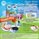 Kemilau Hadiah Susu bendera untuk keluarga