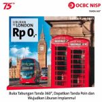 Liburan ke London Rp 0