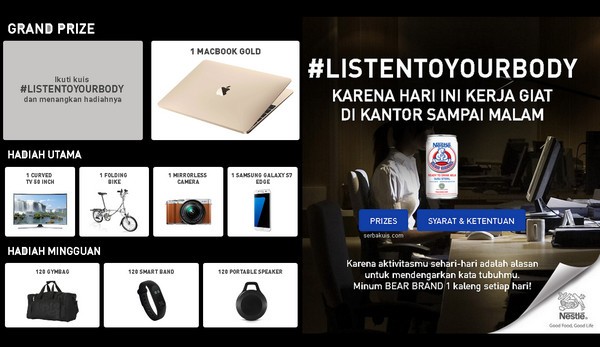 #LISTENTOYOURBODY