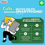 Lomba Foto Selfie Line Alfamart Berhadiah Smartphone & Boneka