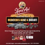 Kapal Api Berhadiah Mercedes Benz dan Ducati