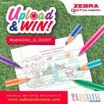 Lomba Ilustrasi Zebra Penciltic