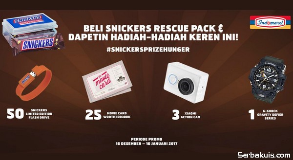 Undian Snickers Prize Hunger