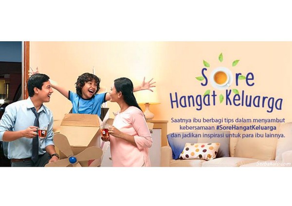 Sore Hangat Keluarga dengan SariWangi