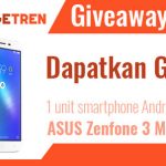 Gadgetren Giveaway Berhadiah 1 Smartphone ASUS Zenfone 3 Max ZC553KL