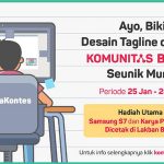 Desain Tagline dan Lakban Komunitas Bukalapak