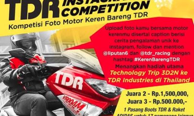 Kompetisi Foto Motor Keren Bareng TDR
