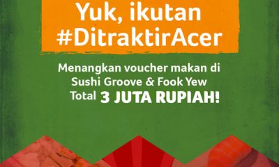 Ditraktir Acer