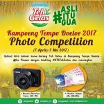 Kampoeng Tempo Doeloe 2017 Photo Competition