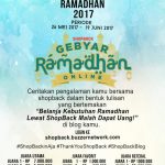 Belanja Kebutuhan Ramadhan Lewat Shopback Malah Dapat Uang