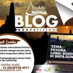 Lomba Blog Pesona Borobudur Di Mata Dunia