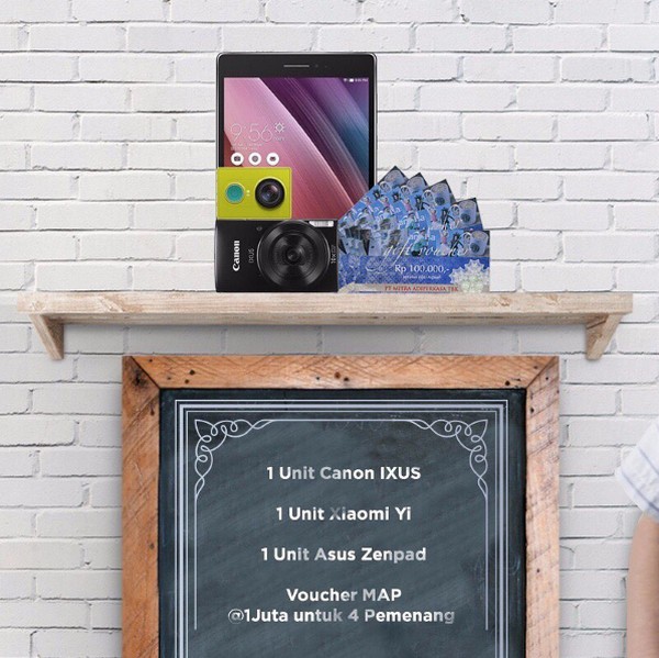 Kuis Makna Merdeka Berhadiah Canon IXUS, Xiaomi Yi, Asus 