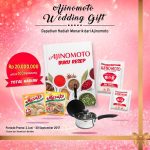 Lomba Ajinomoto Wedding Gift Berhadiah Total 20 Juta Untuk 100 Pemenang