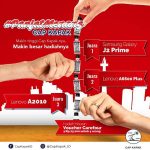 Lomba Panjat Menang Cap Kapak Berhadiah Samsung J2 Prime, Lenovo A2010 & A6600 Plus