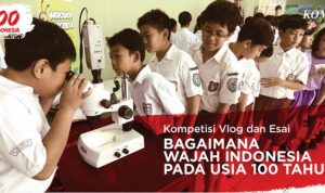Lomba Vlog dan Esai 100 Tahun Indonesia Berhadiah Total 50 Juta Rupiah