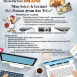 Lomba Blog Makan Ayam Telur Berhadiah Smartphone, Kamera, Harddisk, dll